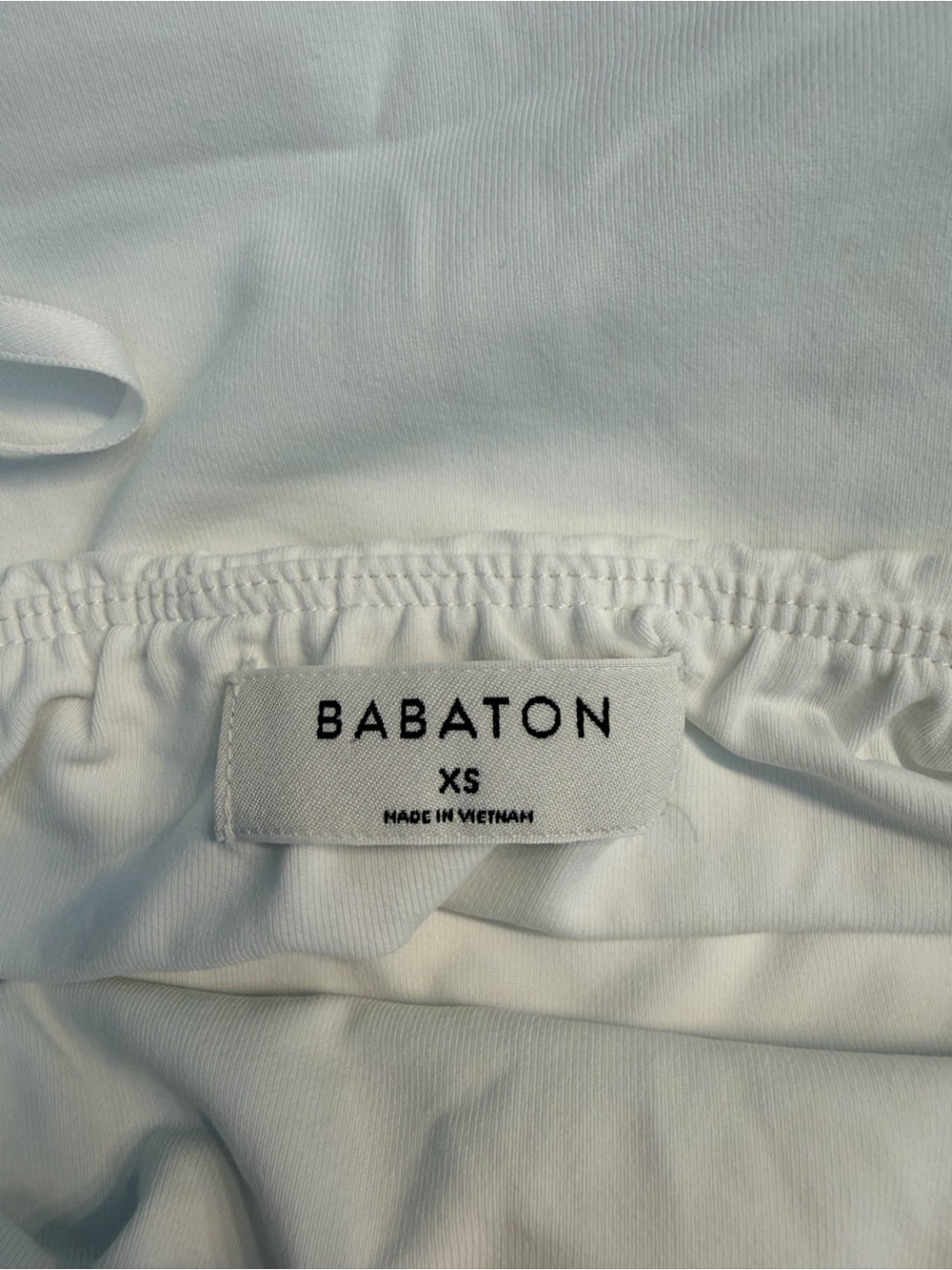 Aritzia Women’s Babaton Contour Tube Bodysuit in White, Size XS - Picture 7 of 9